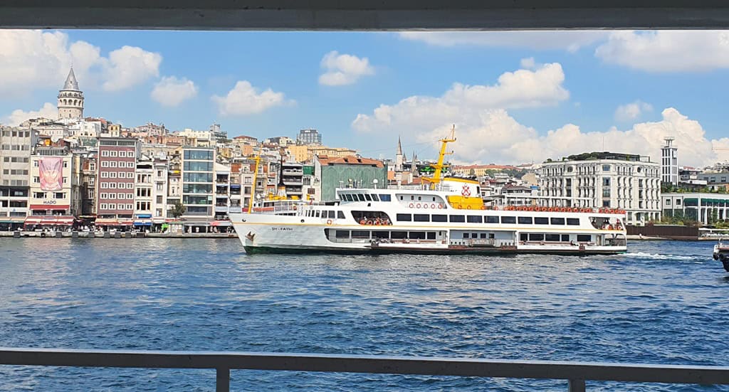 Istanbul's integrated public transport system consist of municipal ferry boats, metros, trams, trains, buses, ferries, electric cars, funiculars and cable cars