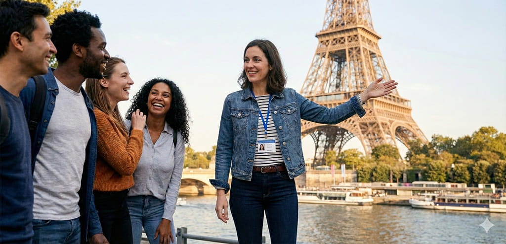 Become a tour guide on OfficialGuides — apply in 5 minutes and connect directly with travelers