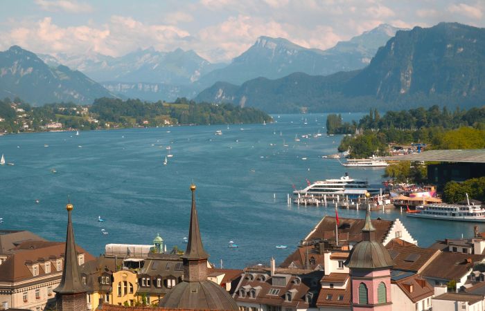 Lago de Lucerna e Monte Pilatus numa excursão privada, no centro da Suíça